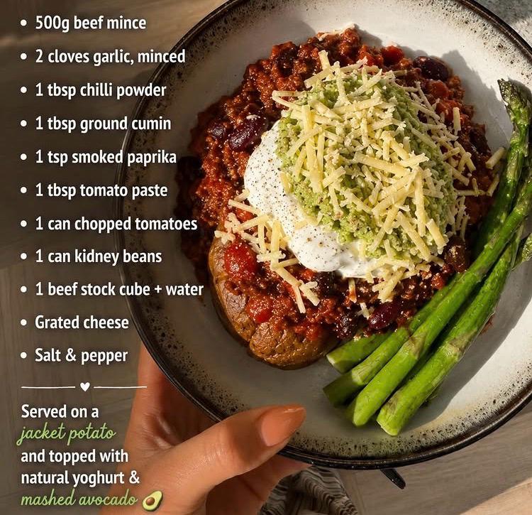 Beef chilli recept
